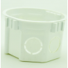 circular round electrician box embed low short electric circuit