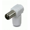 adaptateur de connexion câble de connecteur antenne coaxiale mâle femelle