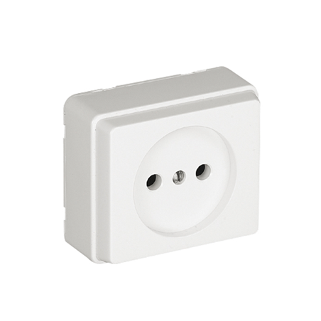 Outer square outlet without ground