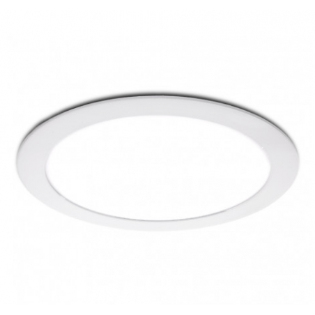 LED com aro branco de 20cm embutir 18W (painel)