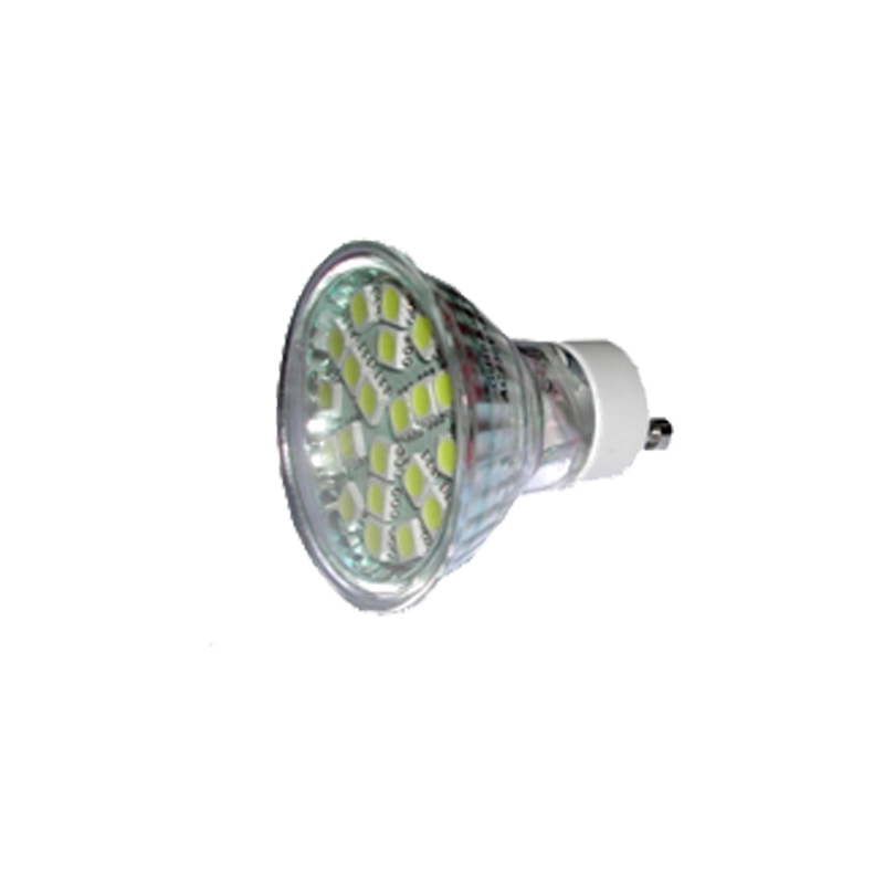 Conjunto de 12 X GU10 LED Cromo Cepillado fija fuego nominal Lámparas Bombillas incluidas 