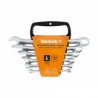 Set of 6 spanner wrenches