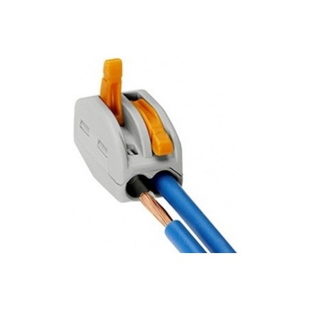 Quick connector 2 wires with lock