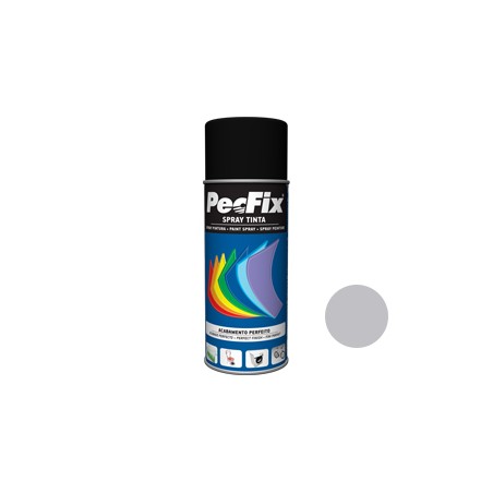Spray de Tinta Acrilica Aluminio Claro Ral9006 P400 - Pecfix