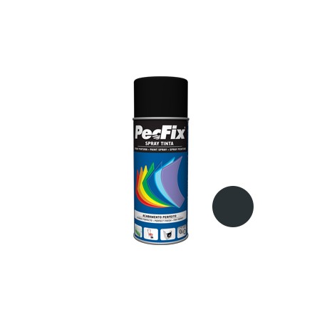 Spray de Tinta Acrilica Cinza Ral7016 P400 - Pecfix