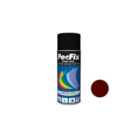 Spray de Tinta Acrilica Vermelho Telha Ral3009 P400 - Pecfix
