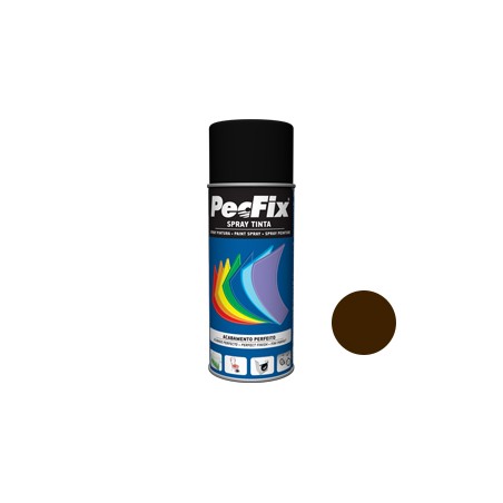 Spray de Tinta Acrilica Castanho Ral8014 P400 - Pecfix