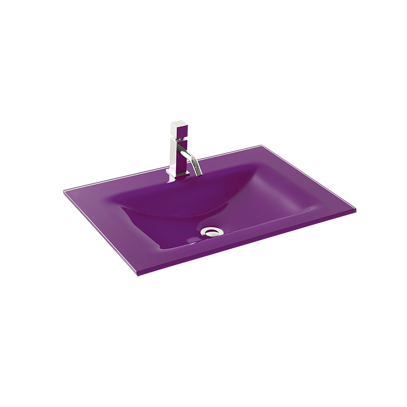 lavabo sanitarios aml blofer baño colores grifería vidrio