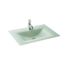 lavabo sanitarios aml blofer baño colores grifería vidrio