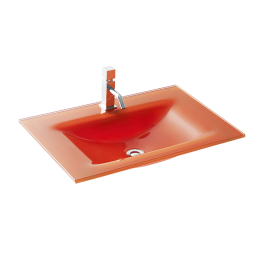 lavabo sanitarios aml blofer baño colores grifería vidrio