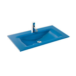 lavabo sanitarios aml blofer baño colores grifería vidrio