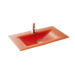 lavabo sanitarios aml blofer baño colores grifería vidrio