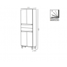 Mobile bagno wc blofer sanitari moderni economici Mobile bagno wc blofer sanitari moderni economici