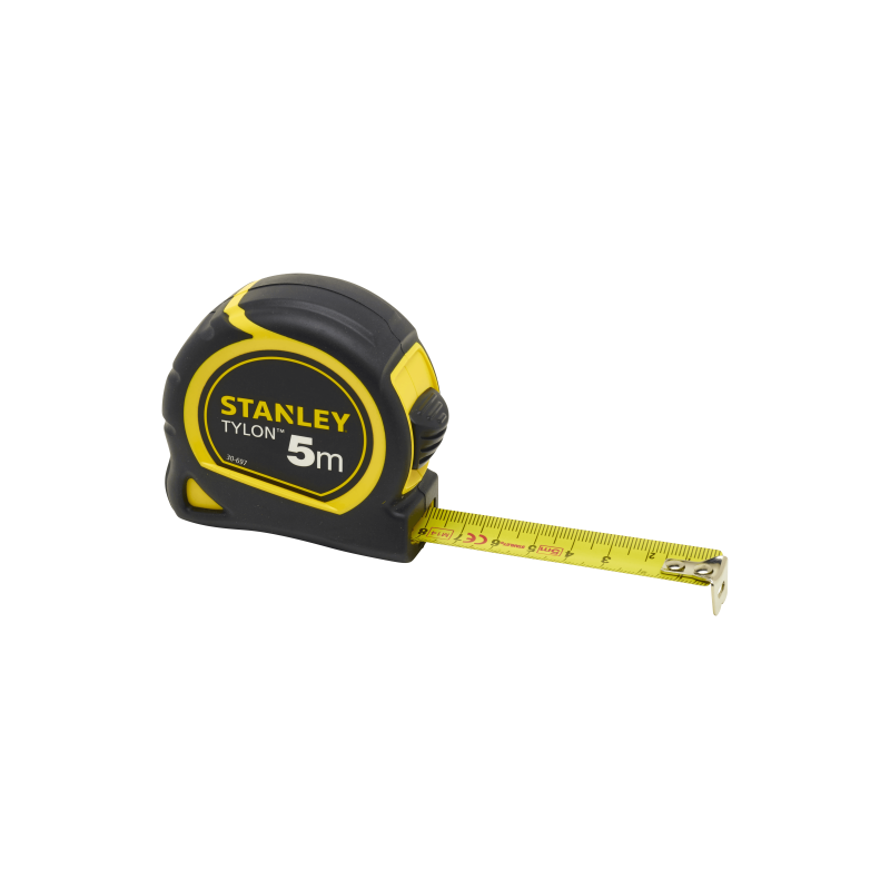 Self Adhesive Tape Measure 50cm Left to Right Reading Steel Ruler Tape,  Yellow