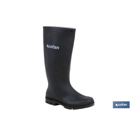 bota de chuva galocha meio cano agricultura trabalhos pes humidade cofan