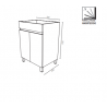 Mobile bagno wc blofer sanitari moderni economici Mobile bagno wc blofer sanitari moderni economici