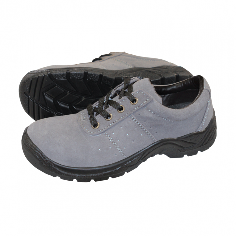 safety boot black leather toecap reflectors cofan blofer