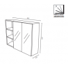 Mobile bagno wc blofer sanitari moderni economici Mobile bagno wc blofer sanitari moderni economici