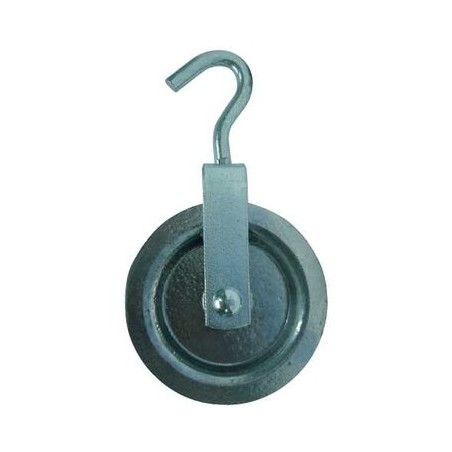 80mm aluminum pulleys with halter