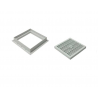 acier inoxydable drain blofer dakota rim grille eau de pluie terrasses maisons couverture