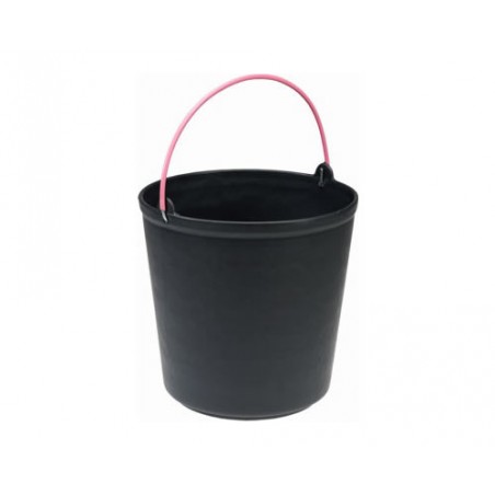 Plastic Bucket 12Lt Black (Construction)