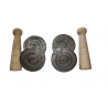 jeu patern tricot rotule blofer mailles fer meco bois