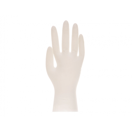 guantes de látex desechables exámenes de hospital protección
