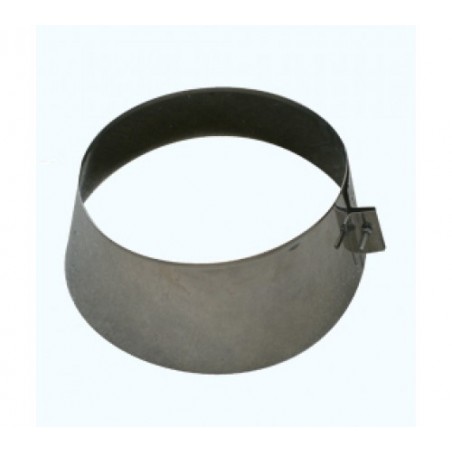 Collar de tubo de acero inoxidable de 180 mm (ajustable)