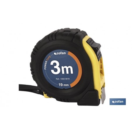 3MT Rubber Coated Tape Measure