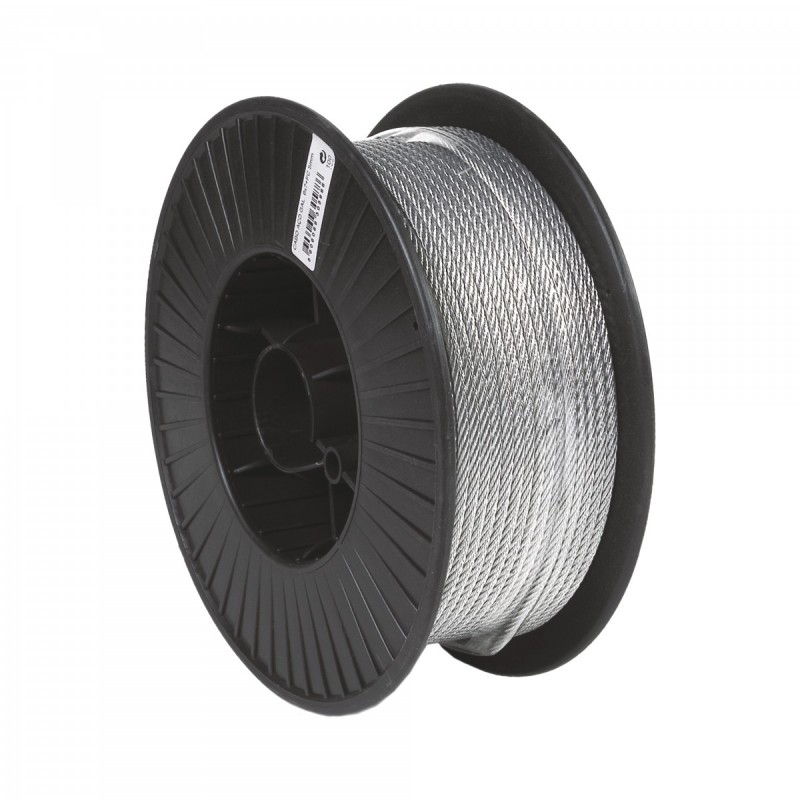 Serre-câble en acier galvanisé pour câble 5 mm - La Fabrique à Filets