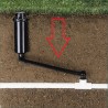 Tubo di irrigazione in polietilene da 16 mm per spruzzatore