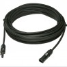 Cavo Solare 1x4 PT ZZ-F 4mm - 5 metri con spine MC4 (maschio + femmina)