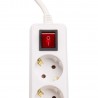 triple block socket blofer electrical material cheap DIY dwellings