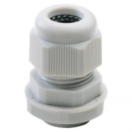 Metric cable gland M16 gray