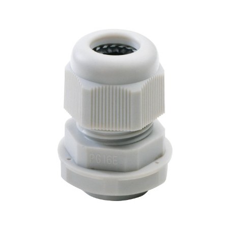 Metric cable gland M16 gray