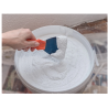 white putty blofer work glass drugstore