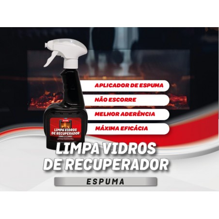Detergente per Vetri per Recupero Schiuma 500ml