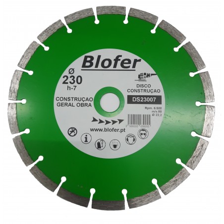 Blofer Disk General Work 230-H 7mm