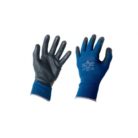 Pair of Nitrile Gloves 380 Size: L / 8 - Showa