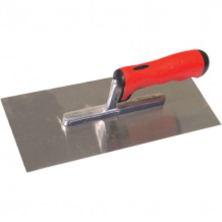 Stainless steel trowel 280x130mm (plaster type) mf smooth