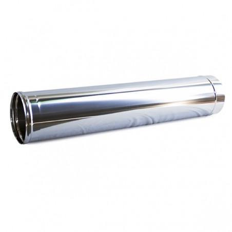 Tubo de Inox Simples 200mm - 1mt