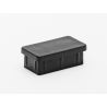 taco top plastic rectangular 80x40 galvanized tube
