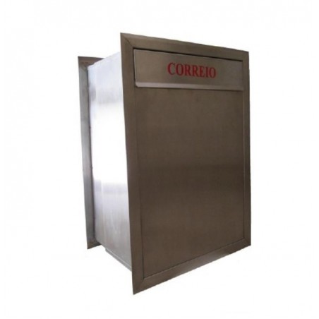 Extendable Recessed Stainless Steel Mailbox