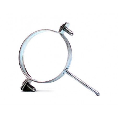 Stainless steel clamp 80 w / post