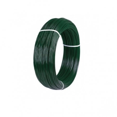 Thin Green Plasticized Wire 50mt 20/18
