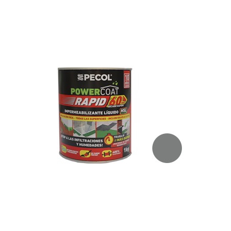 copy of Powercoat - Gris 1kg impermeabilizante líquido MS - Pecol
