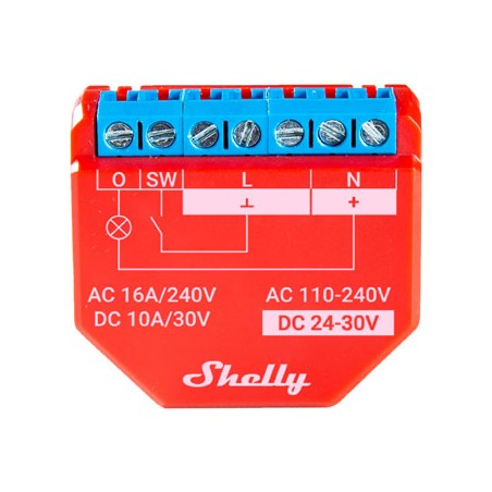 Módulo Interruptor p/Automação WI-FI c/Medidor de Consumo - Shelly 1PM