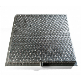 Galvanized well cover 60x60