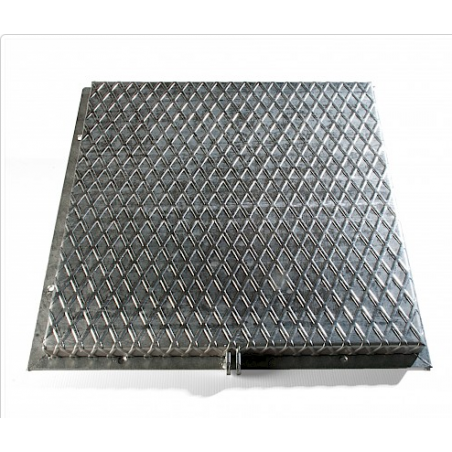 Galvanized well cover 60x60