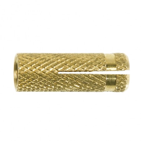 Metalica bushing in brass M6 - 200 pcs.